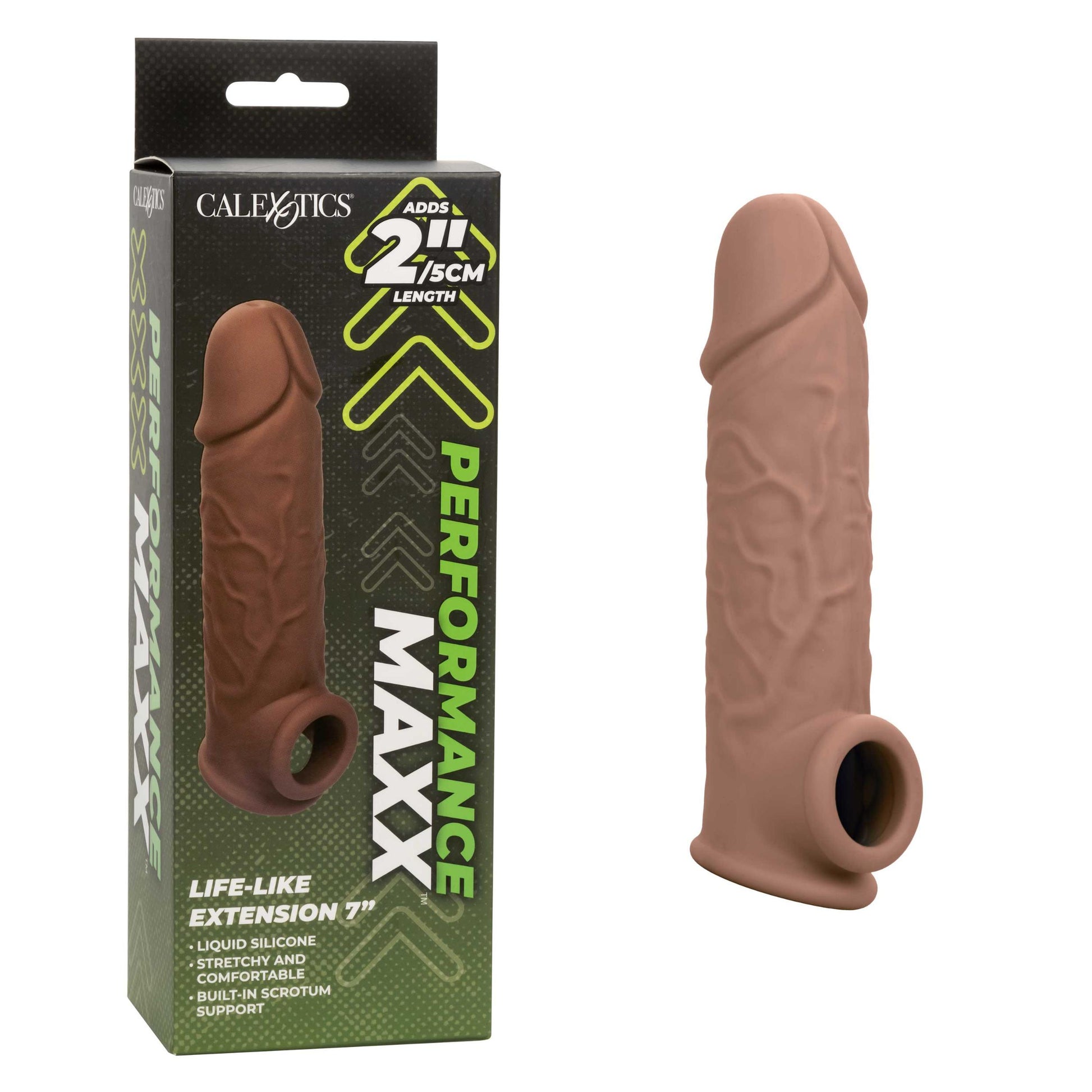 Performance Maxx Life-Like Extension 7 Inch - Brown - Not Very Vanilla