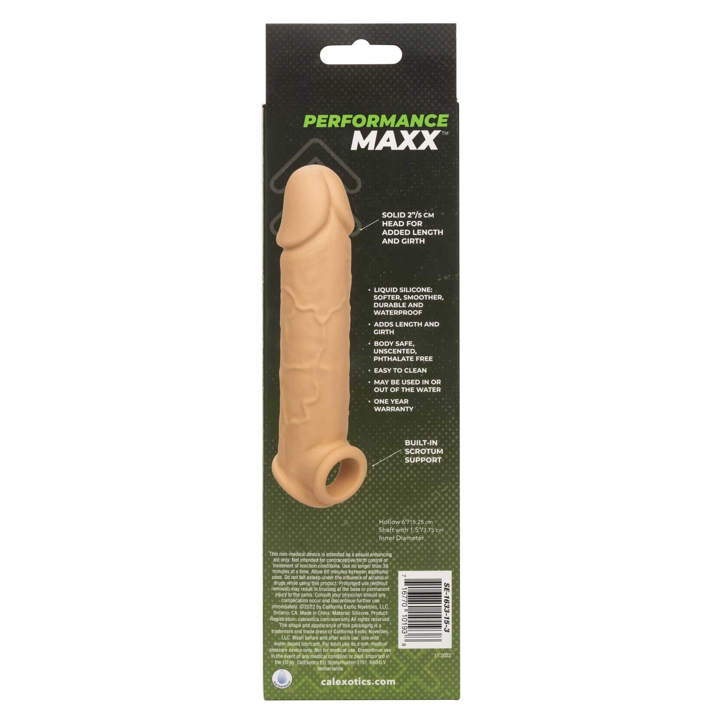 Performance Maxx Life-Like Extension 8 Inch - Ivory - Not Very Vanilla