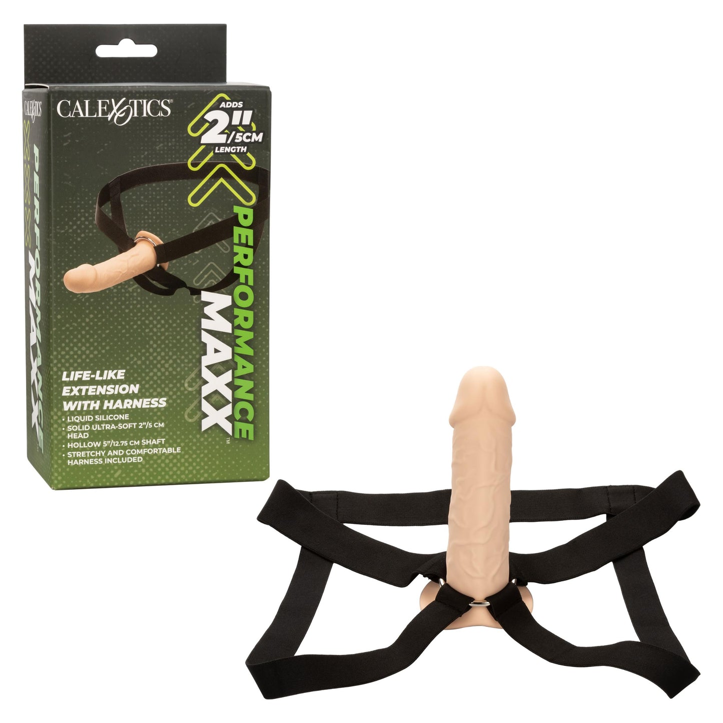 Performance Maxx Life-Like Extension With Harness - Ivory - Not Very Vanilla