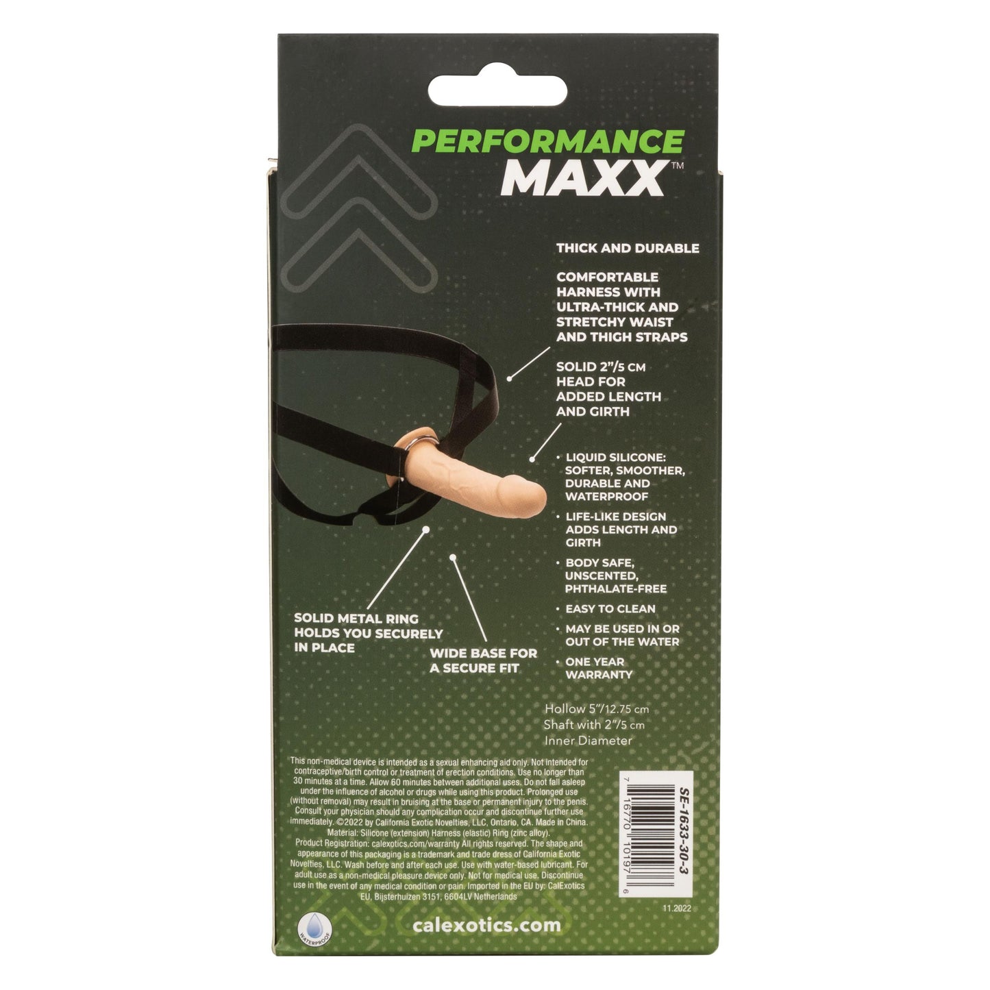 Performance Maxx Life-Like Extension With Harness - Ivory - Not Very Vanilla