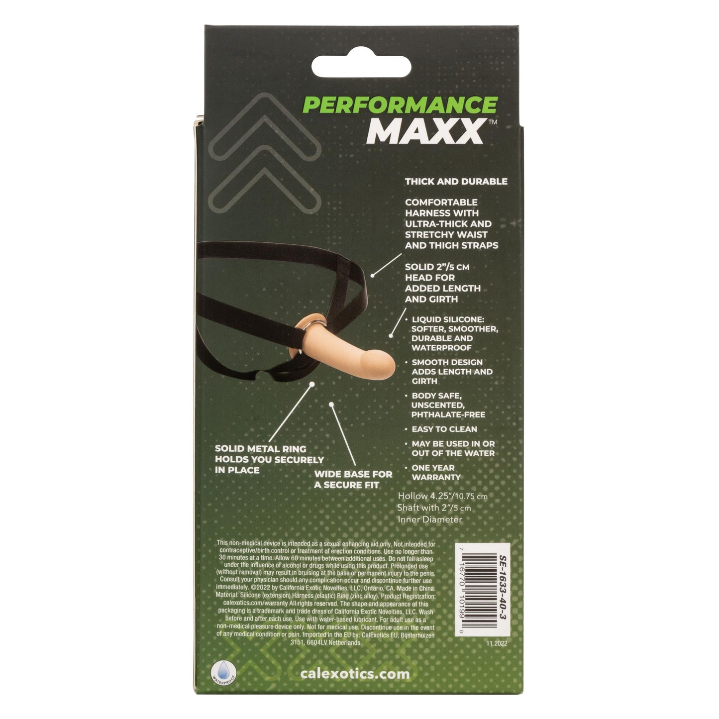 Performance Maxx Extension With Harness - Ivory - Not Very Vanilla