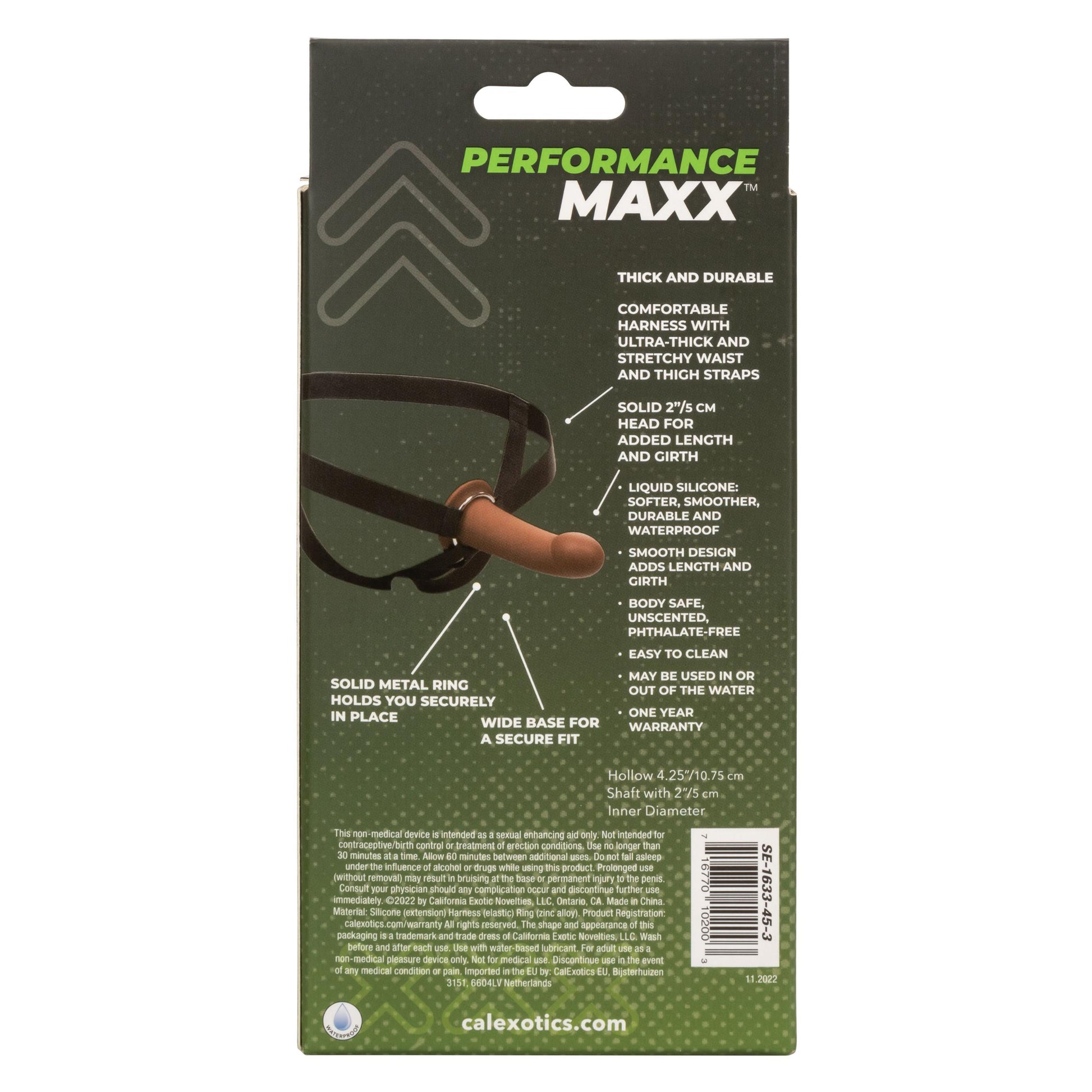 Performance Maxx Extension With Harness - Brown - Not Very Vanilla