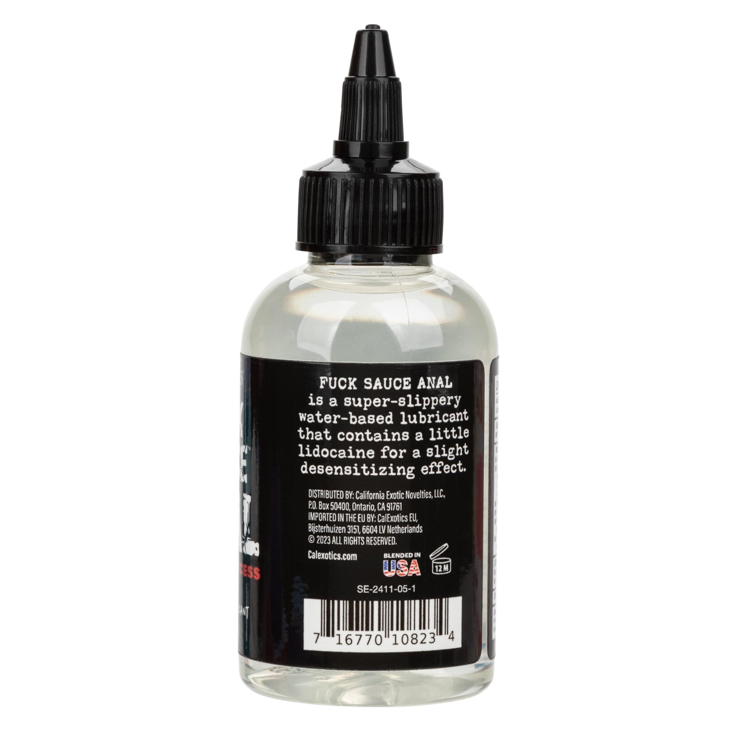 Fuck Sauce Anal Numbing Lubricant 4 Oz - Not Very Vanilla