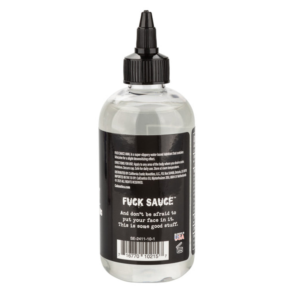 Fuck Sauce Anal Numbing Lubricant - 8 Fl. Oz. - Not Very Vanilla