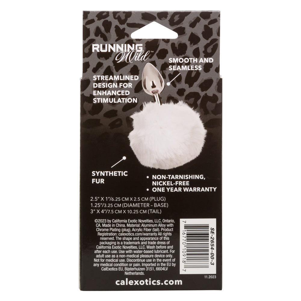 Running Wild Bunny - White - Not Very Vanilla