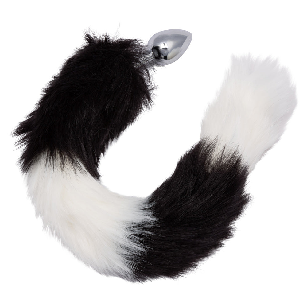 Running Wild Tail - Black/white - Not Very Vanilla