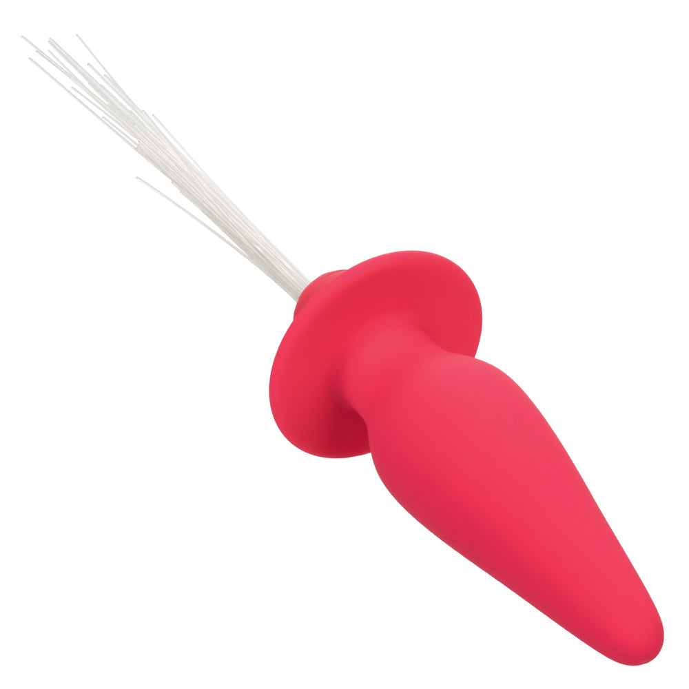 Southern Lights - Vibrating Light Up Anal Probe - Pink - Not Very Vanilla