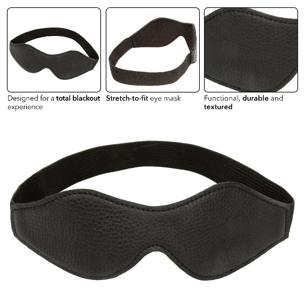 Nocturnal Collection Eye Mask - Black - Not Very Vanilla