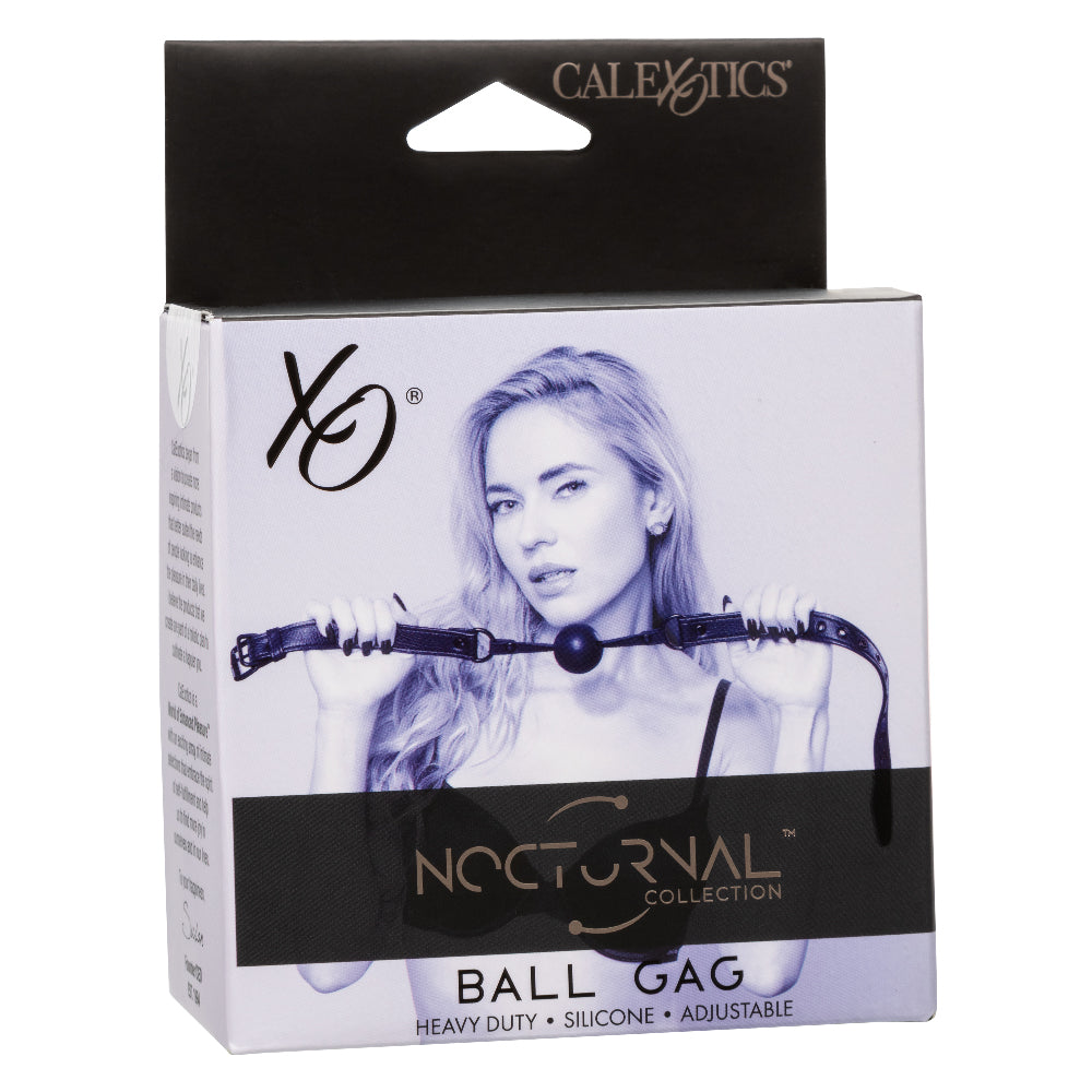 Nocturnal Collection Ball Gag - Black - Not Very Vanilla