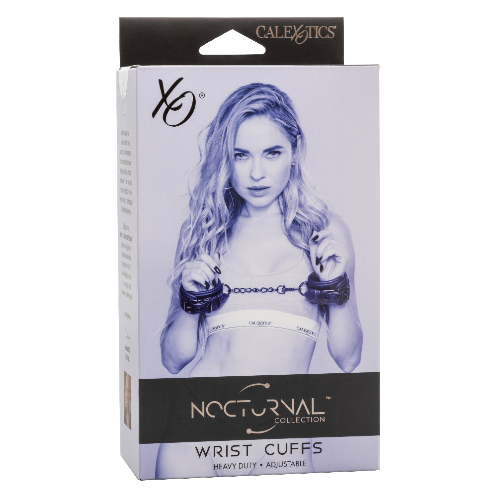 Nocturnal Collection Wrist Cuffs - Black - Not Very Vanilla