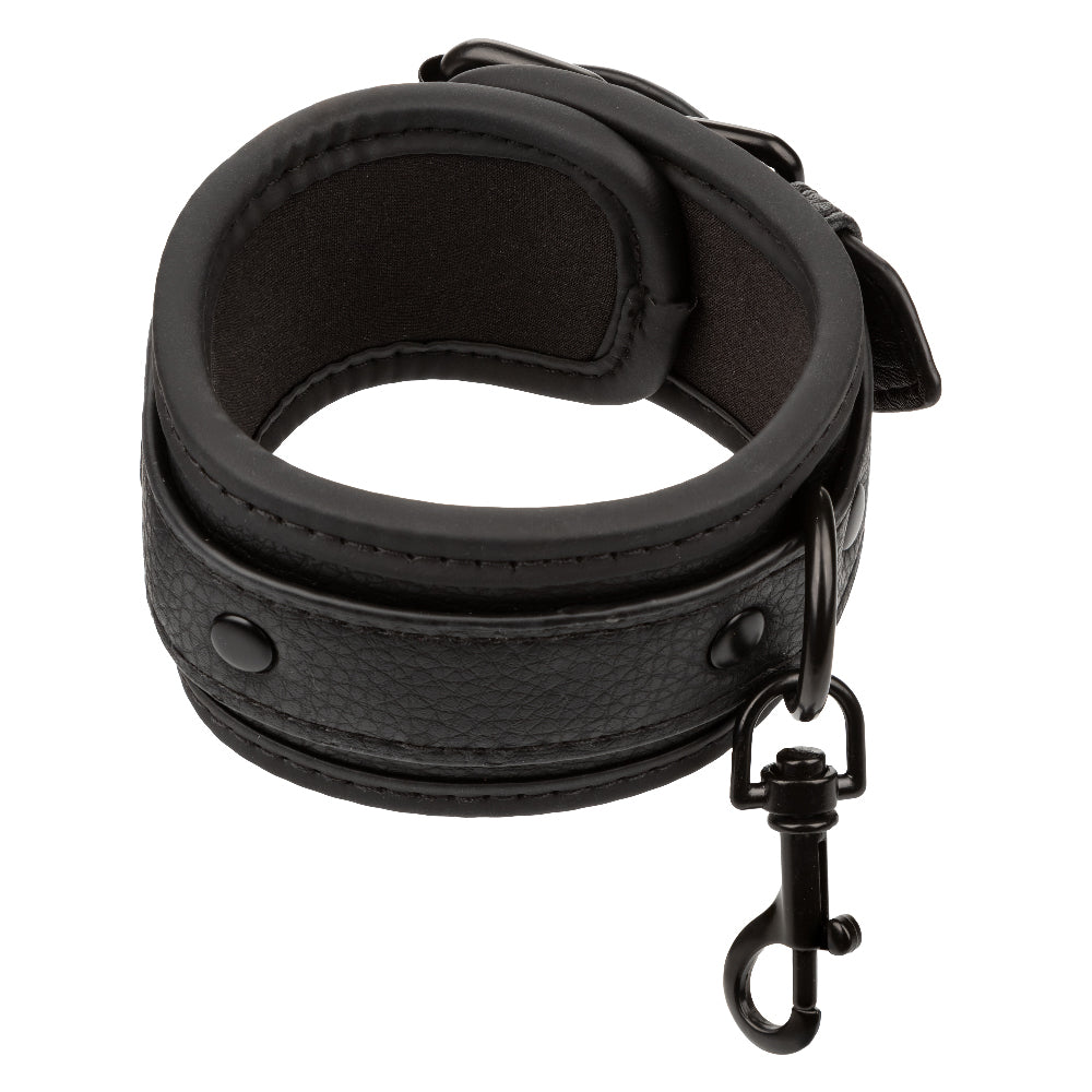 Nocturnal Collection Ankle Cuffs - Black - Not Very Vanilla