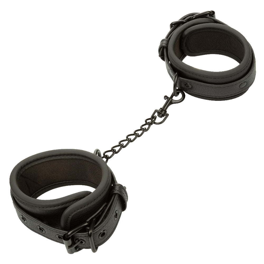 Nocturnal Collection Ankle Cuffs - Black - Not Very Vanilla