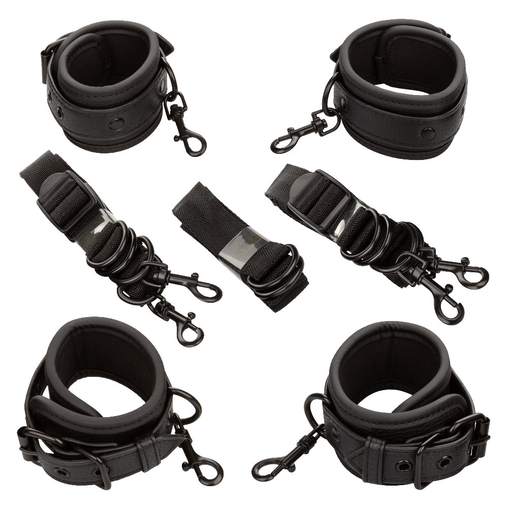 Nocturnal Collection Bed Restraints - Black - Not Very Vanilla