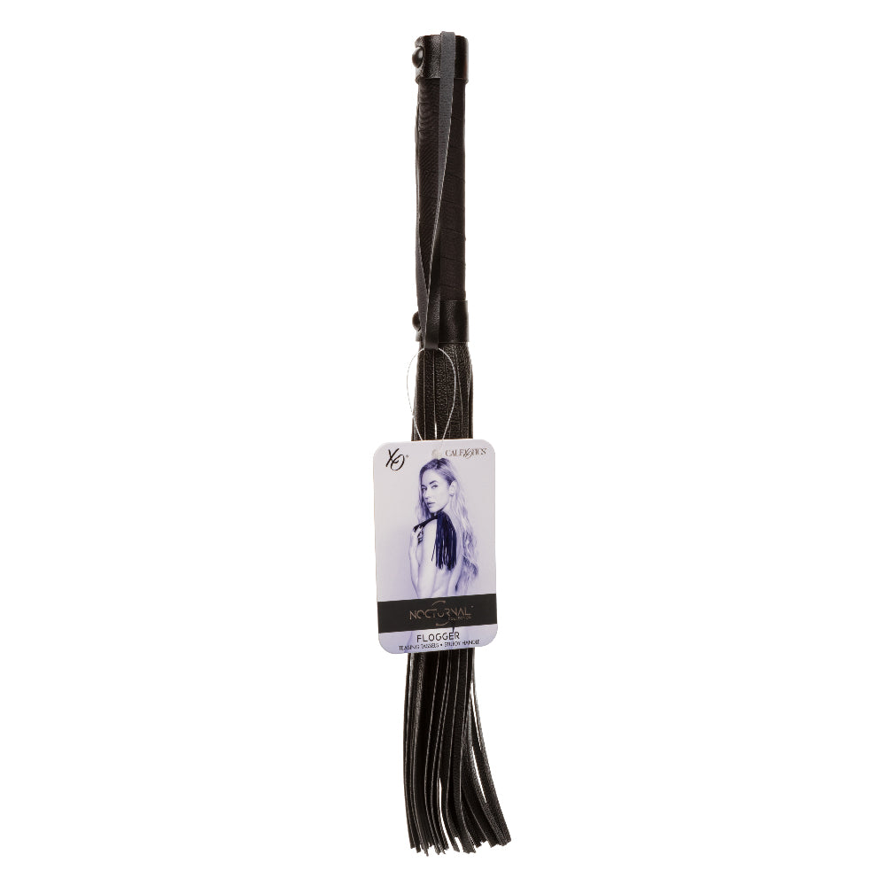 Nocturnal Collection Flogger - Black - Not Very Vanilla