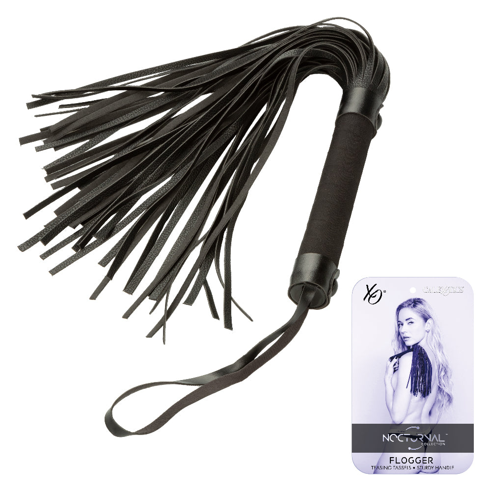 Nocturnal Collection Flogger - Black - Not Very Vanilla