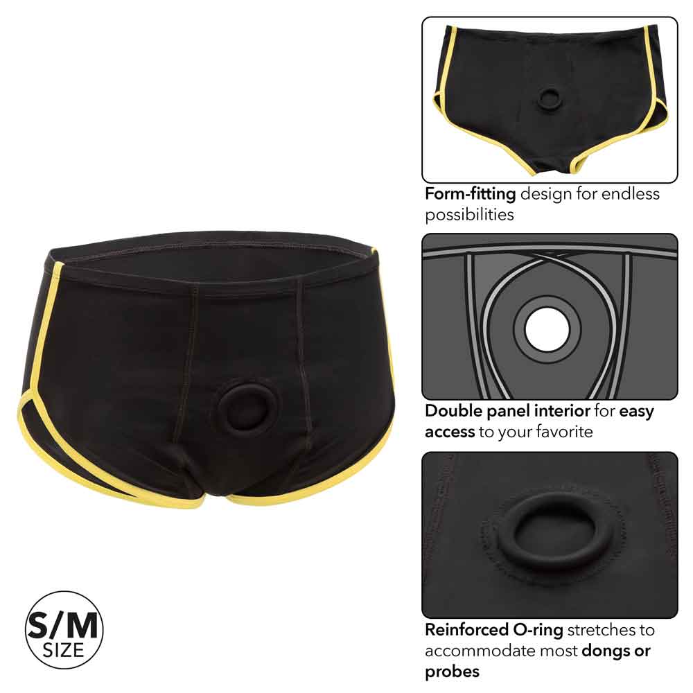 Boundless Black and Yellow Brief - Small/medium - Black/yellow - Not Very Vanilla