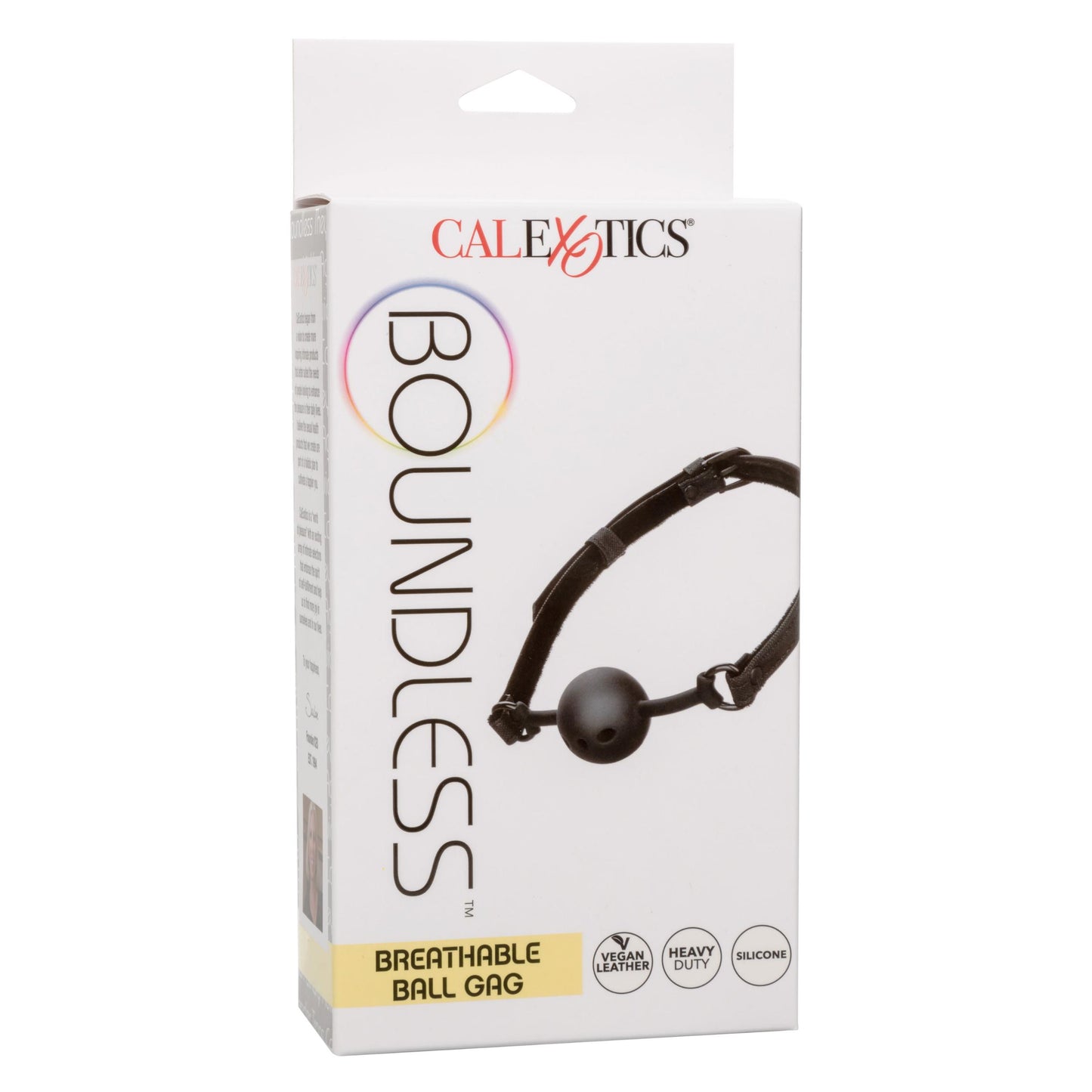 Boundless Breathable Ball Gag - Black - Not Very Vanilla