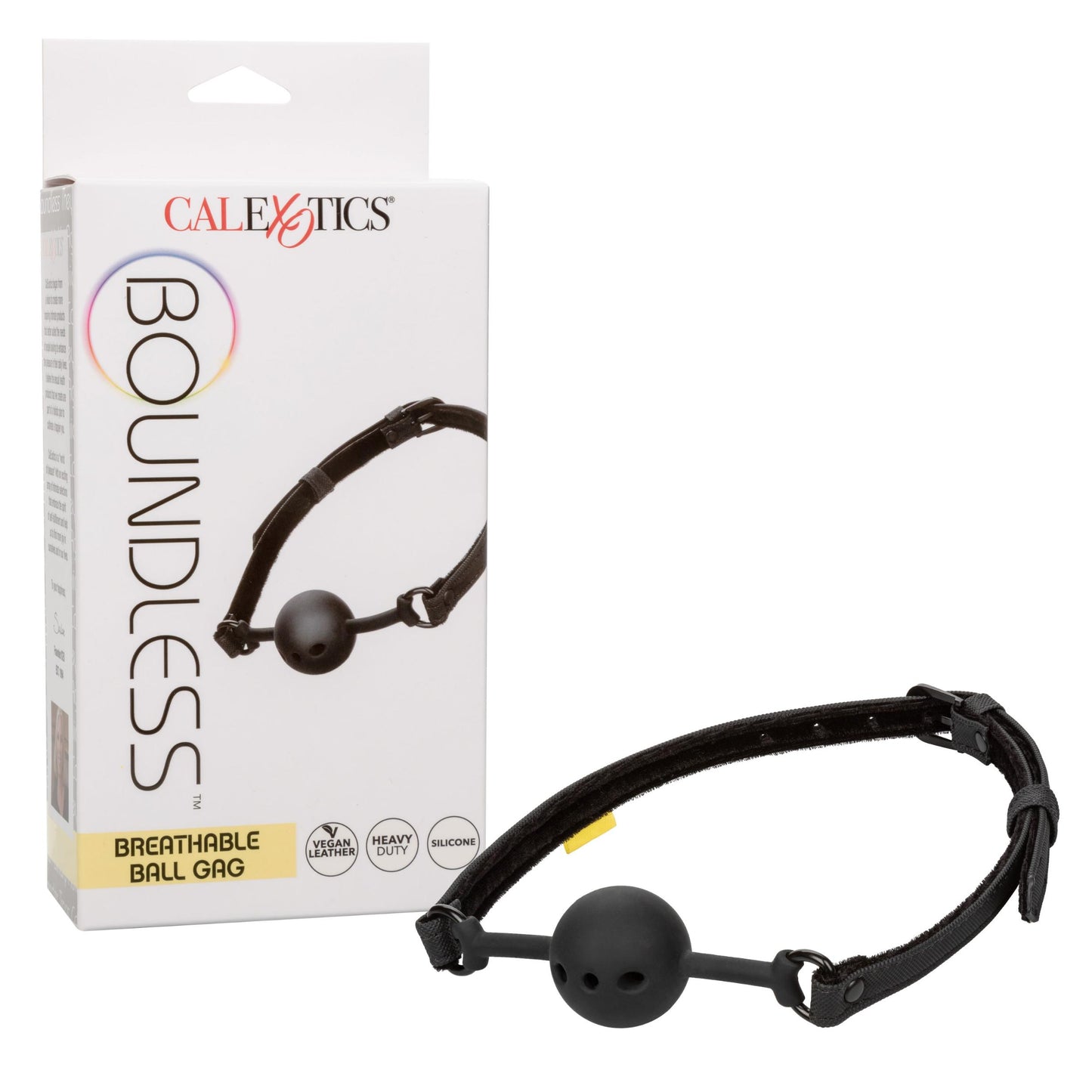 Boundless Breathable Ball Gag - Black - Not Very Vanilla