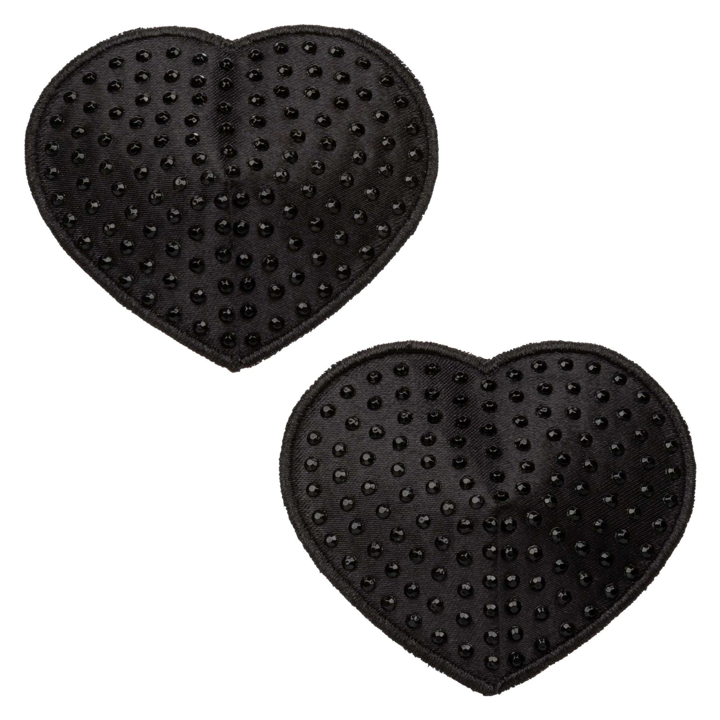 Radiance Heart Pasties - Black - Not Very Vanilla