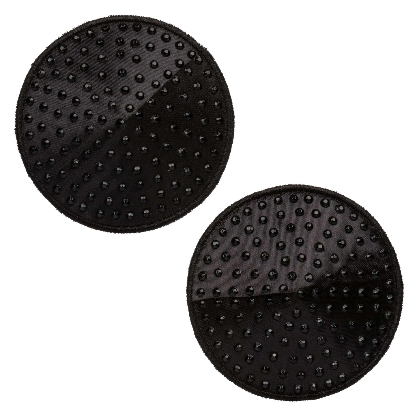 Radiance Round Pasties - Black - Not Very Vanilla