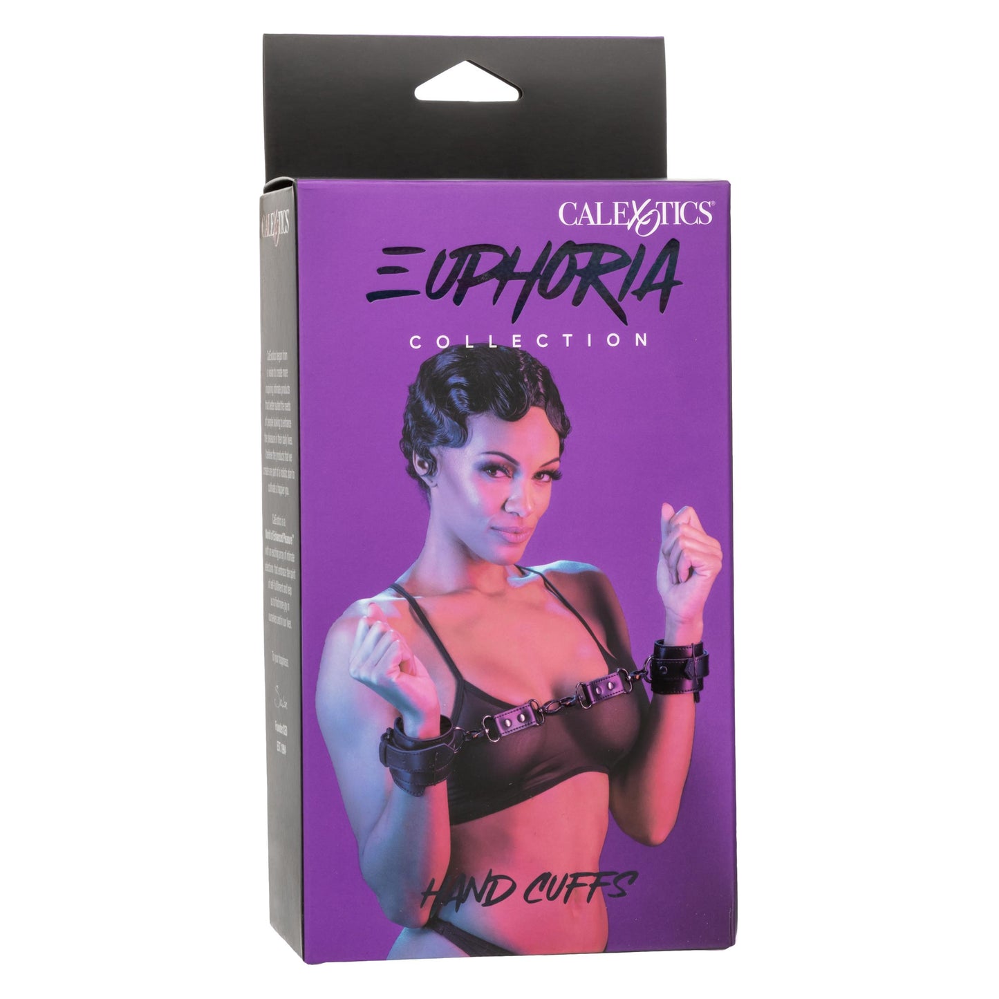 Euphoria Collection Hand Cuffs - Black - Not Very Vanilla