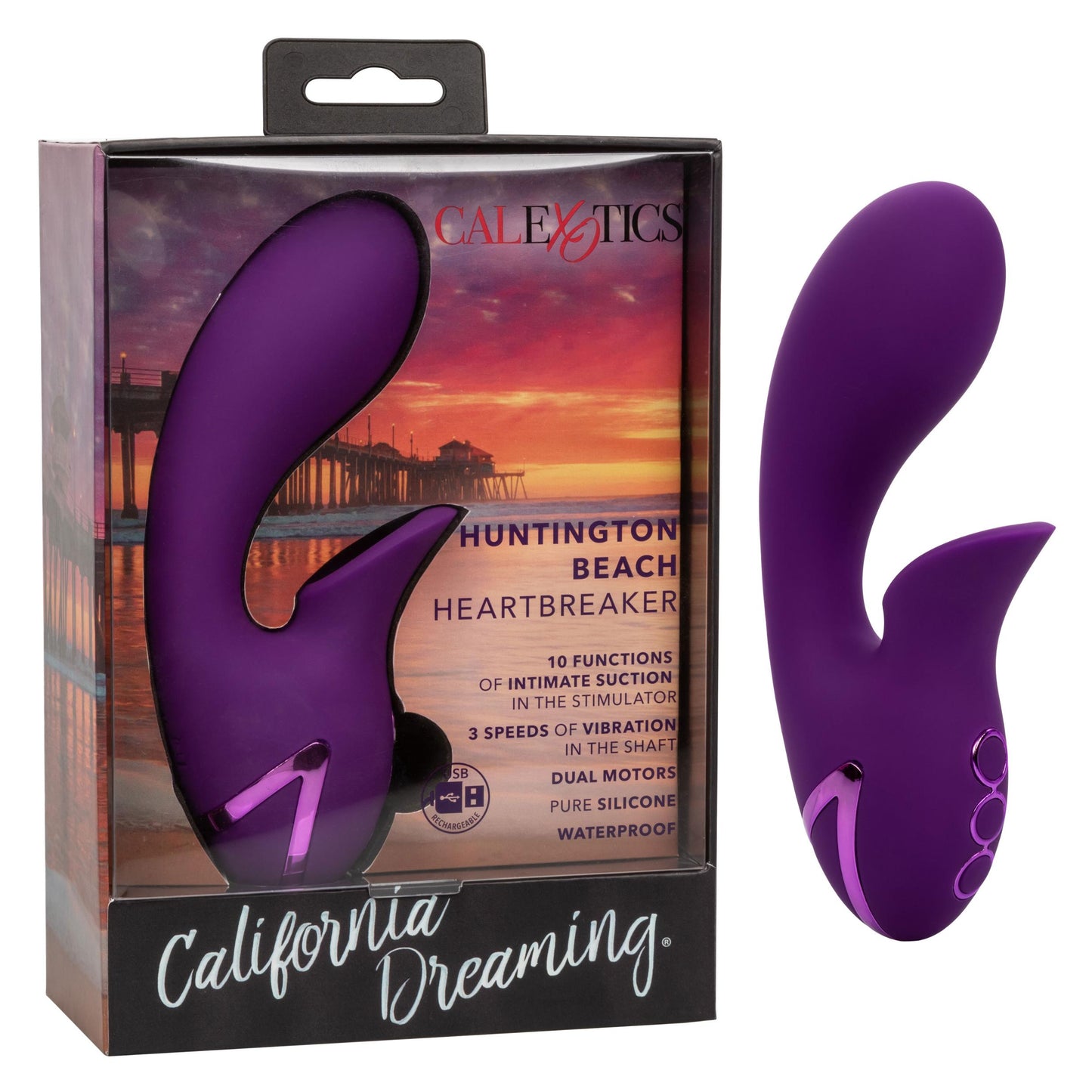 California Dreaming Huntington Beach Heartbreaker - Purple - Not Very Vanilla