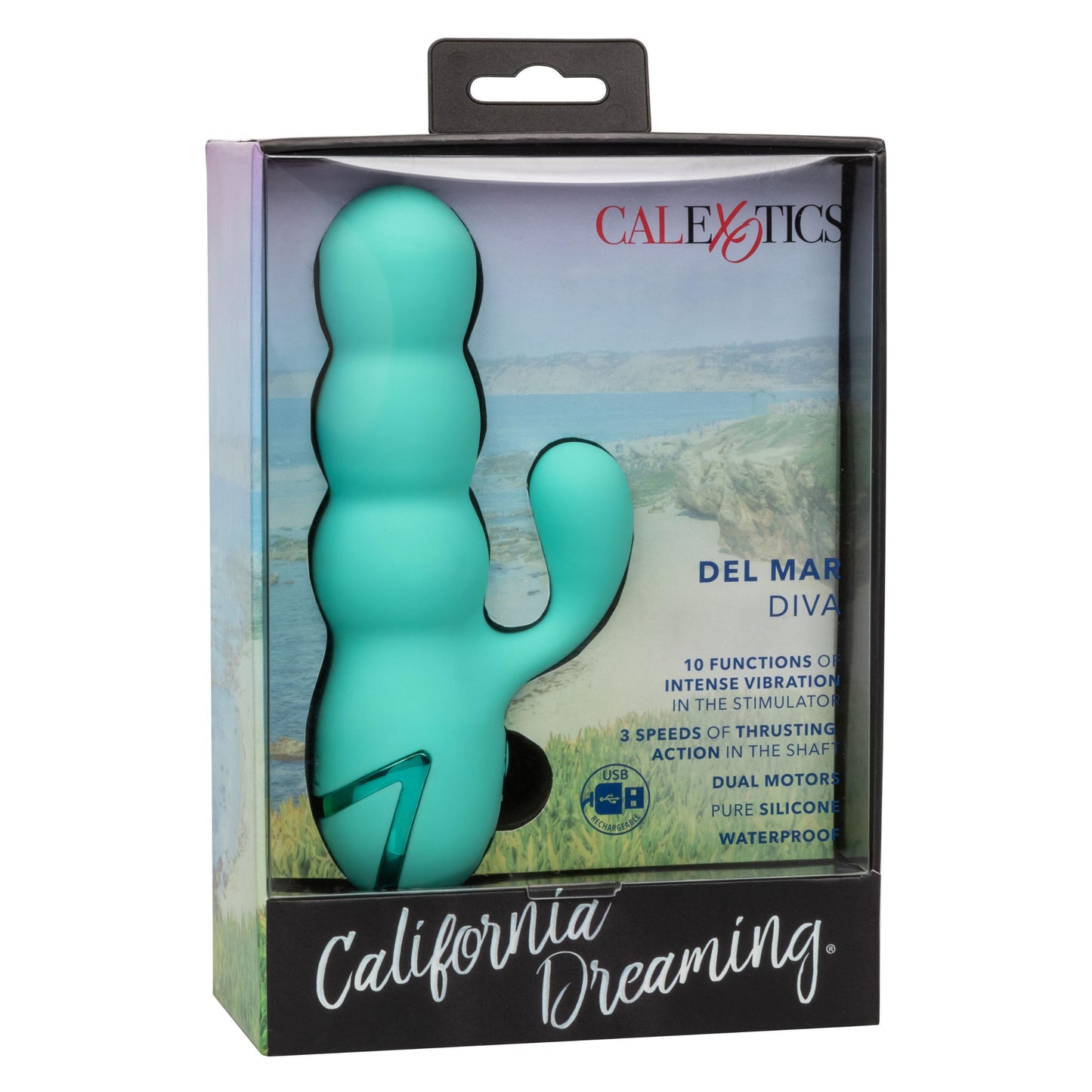 California Dreaming Del Mar Diva - Teal - Not Very Vanilla