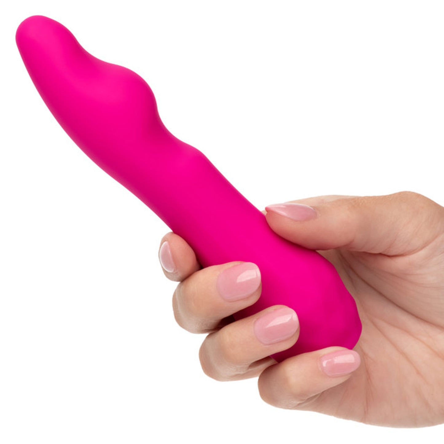 Gia Curved Pleaser - Pink - Not Very Vanilla