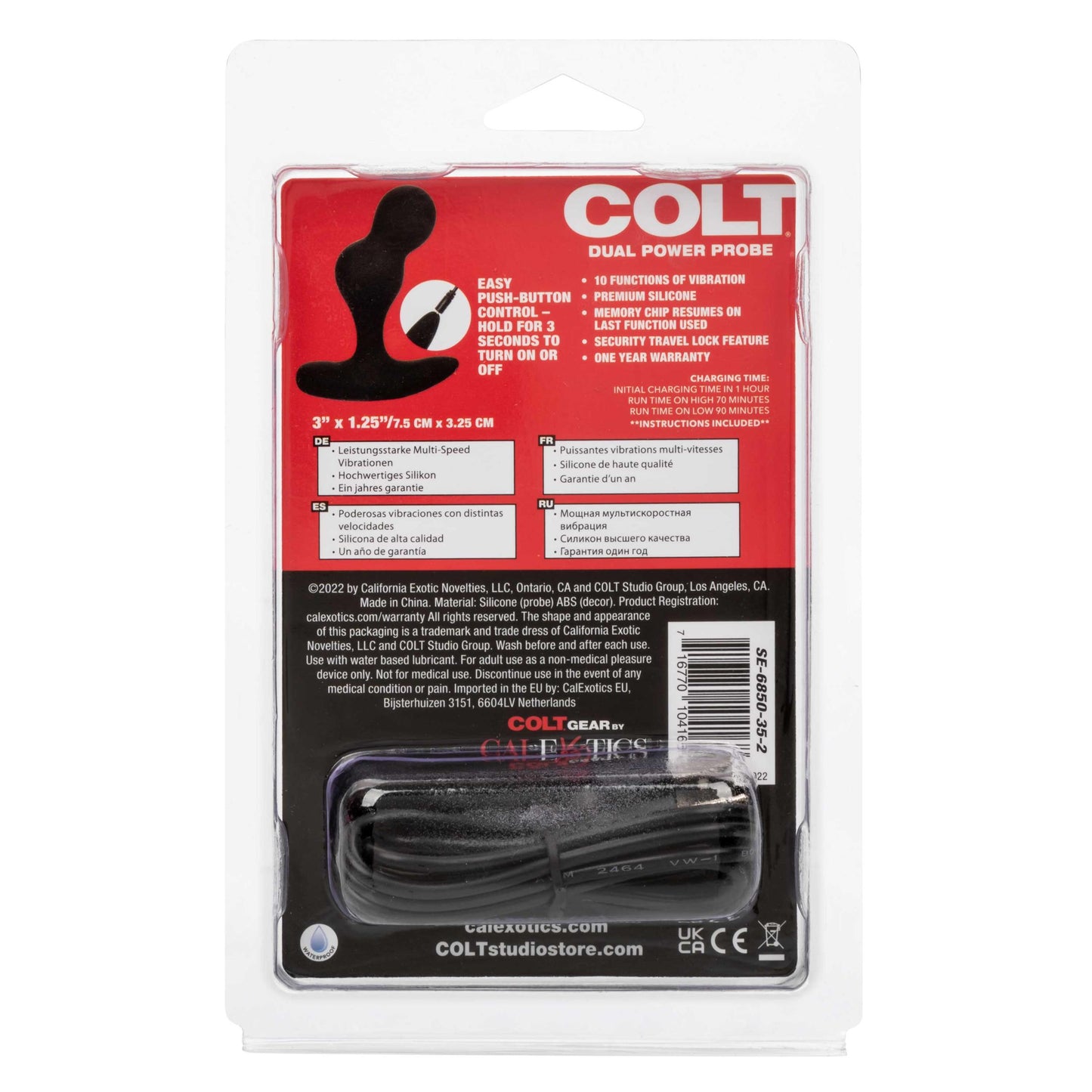 Colt Dual Power Probe - Black - Not Very Vanilla