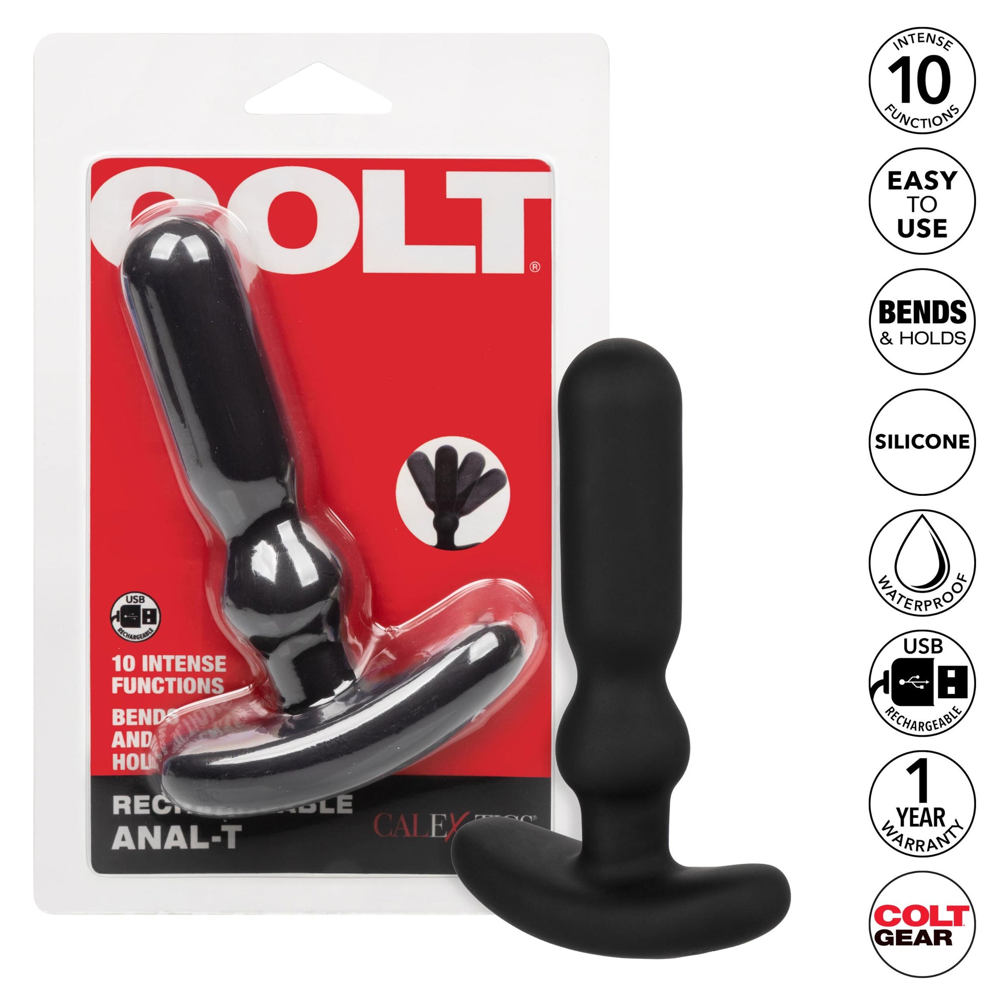 Colt Rechargeable Anal-T - Black - Not Very Vanilla