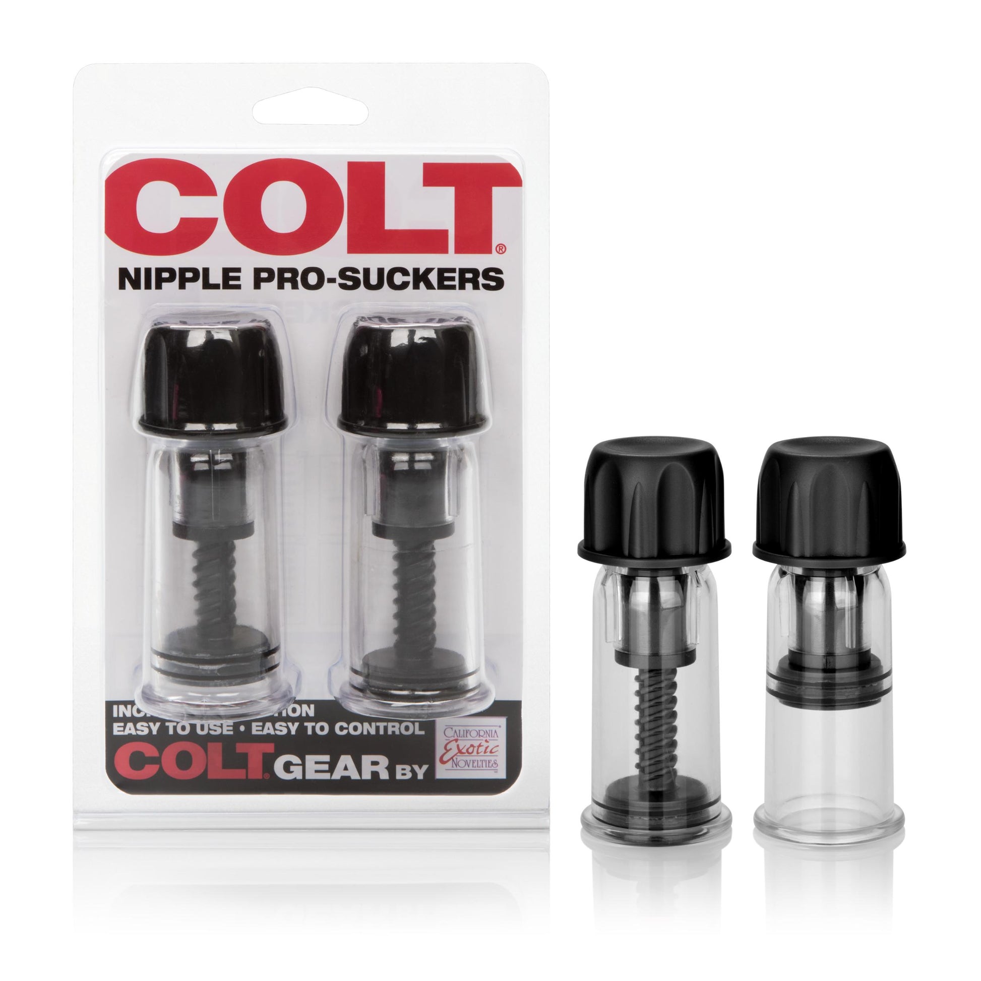 Colt Nipple Pro-Suckers - Black - Not Very Vanilla