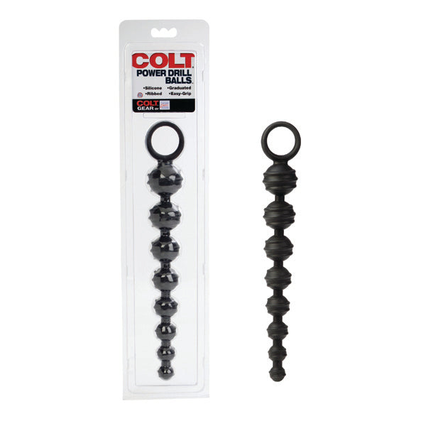 Colt Power Drill Balls - Black - Not Very Vanilla