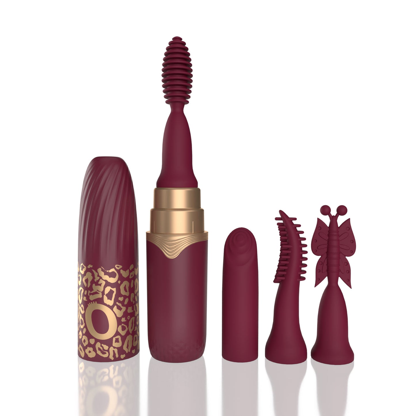 My Secret Premium Rechargeable Vibrating Lipstick  Merlot