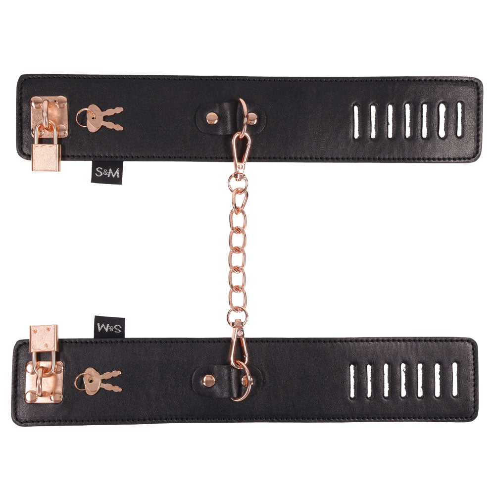 Brat Locking Cuffs - Black - Not Very Vanilla