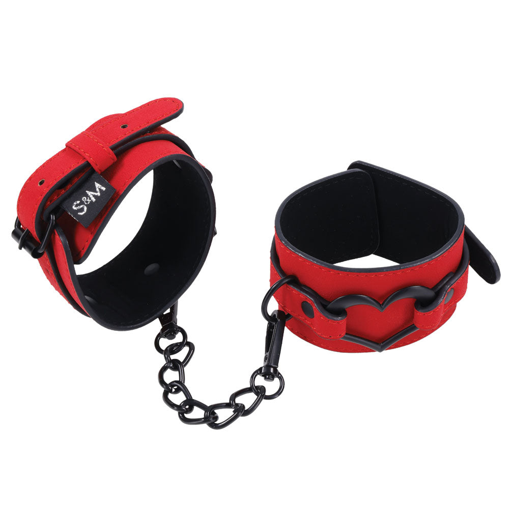 Amor Handcuffs - Red - Not Very Vanilla