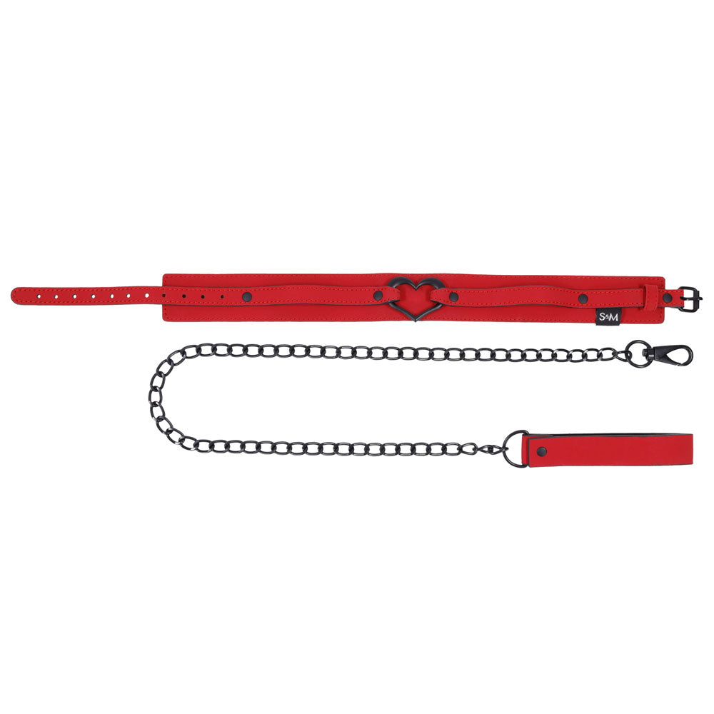 Amor Collar and Leash - Red - Not Very Vanilla