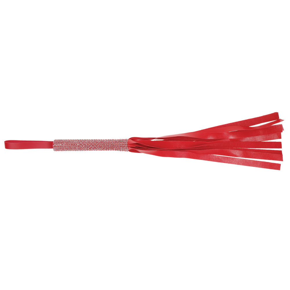 Amor Sparkle Flogger - Red - Not Very Vanilla