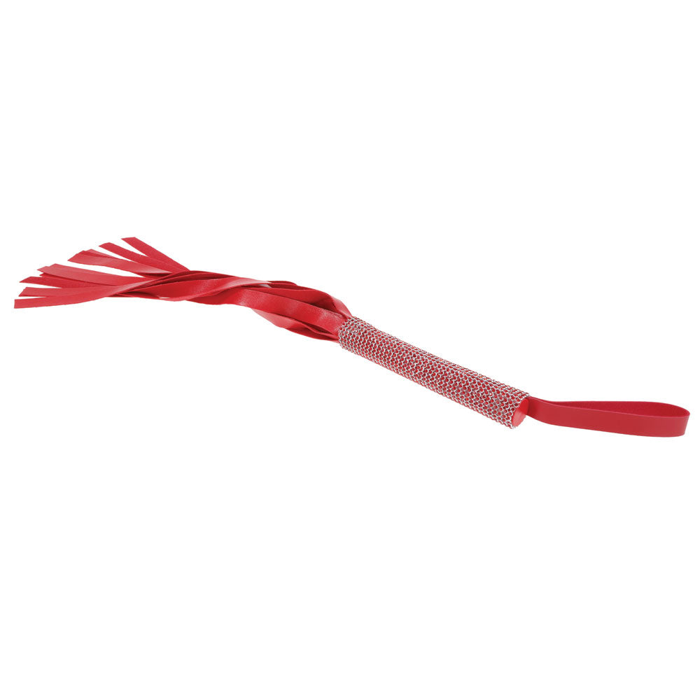 Amor Sparkle Flogger - Red - Not Very Vanilla