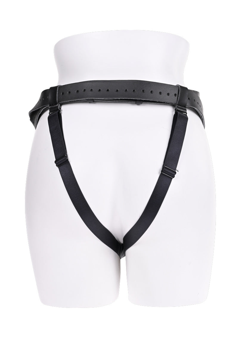 Aurora High Waisted Strap on - Black - Not Very Vanilla