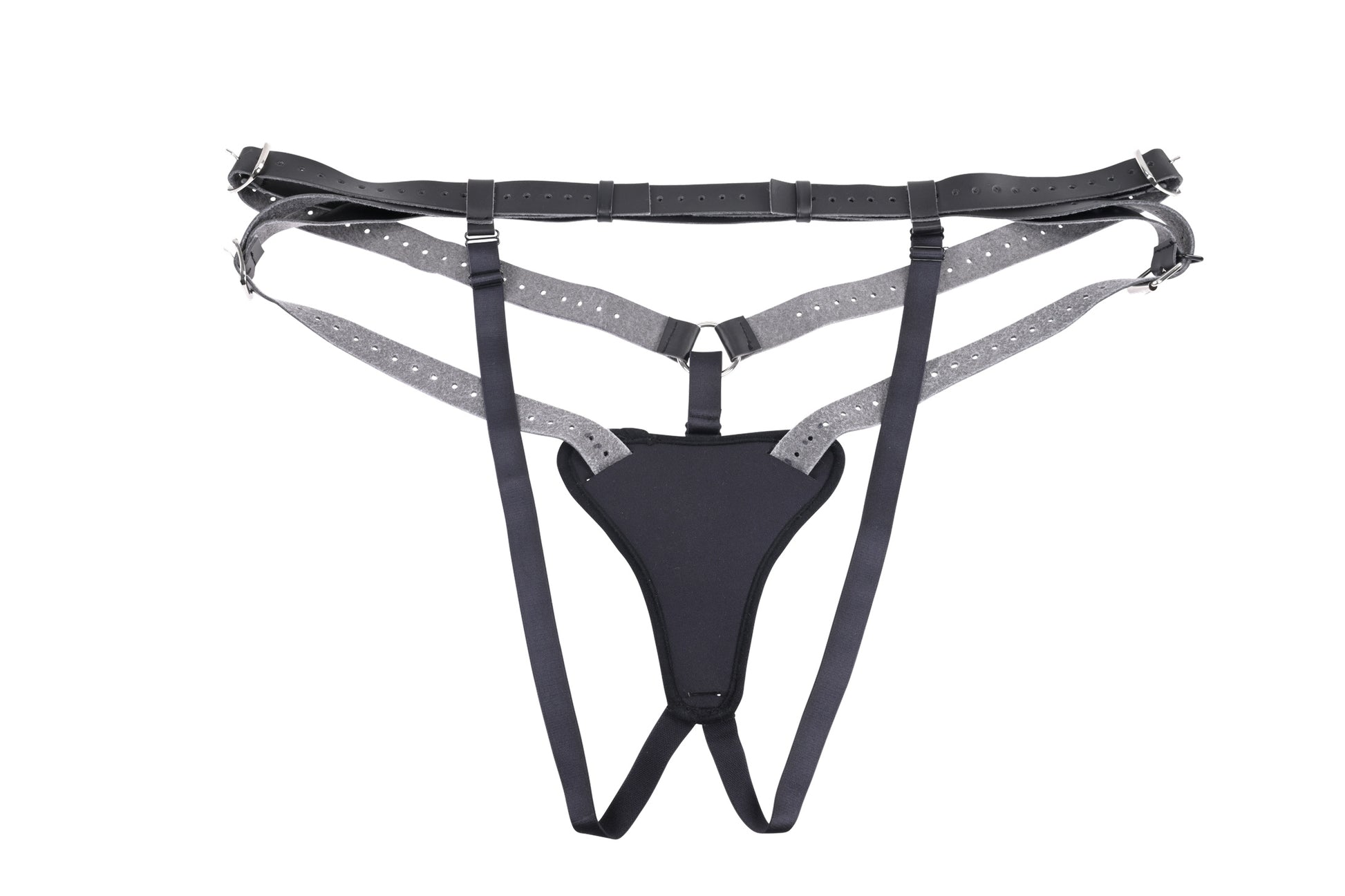 Aurora High Waisted Strap on - Black - Not Very Vanilla