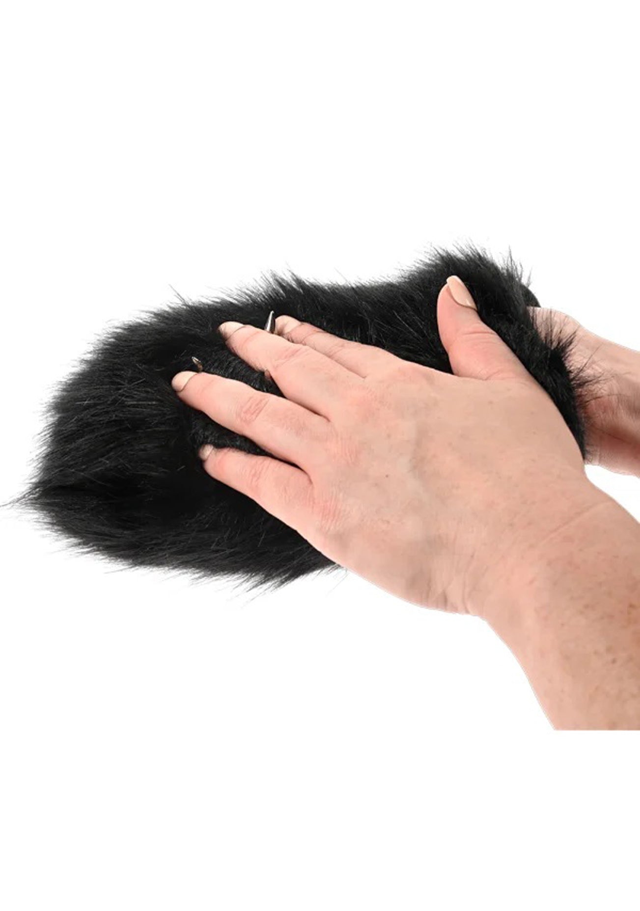 Spiked Sensory Mitt - Black - Not Very Vanilla