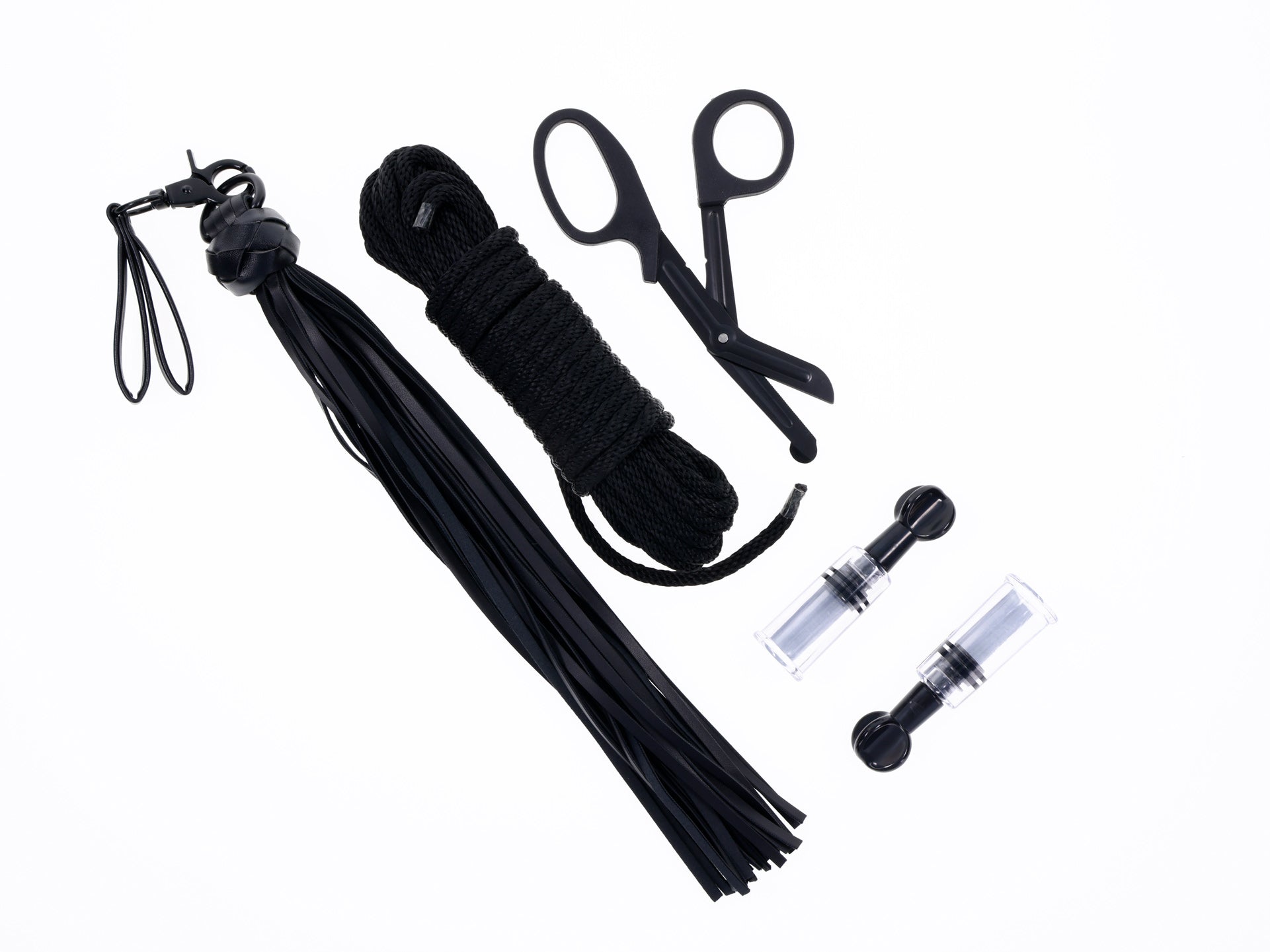 Tied and Twisted Bondage Kit - Black - Not Very Vanilla