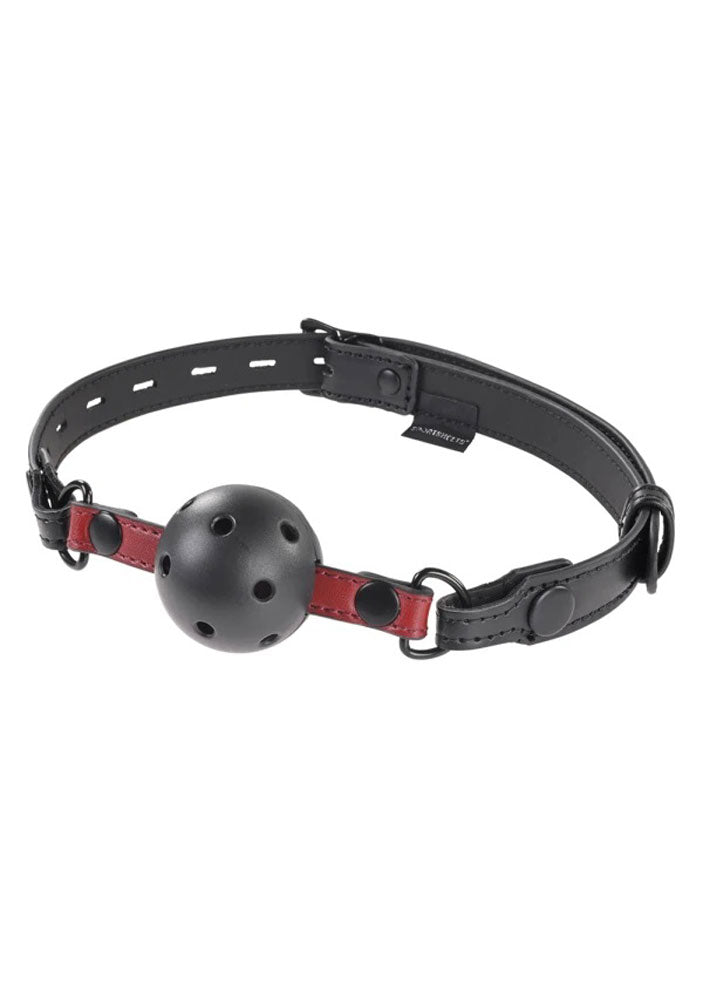 Saffron Interchangeable Gag - Black/red - Not Very Vanilla