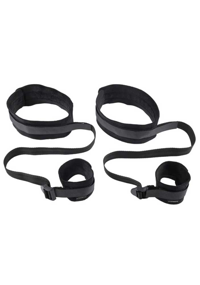 Thigh and Wrist Cuffs - Black - Not Very Vanilla