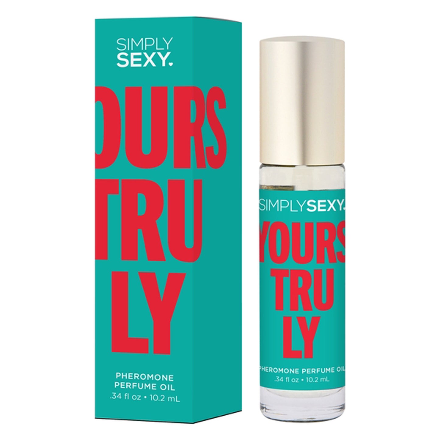 Simply Sexy Pheromone Perfume Oil Yours Truly Roll on .34 Oz - Not Very Vanilla