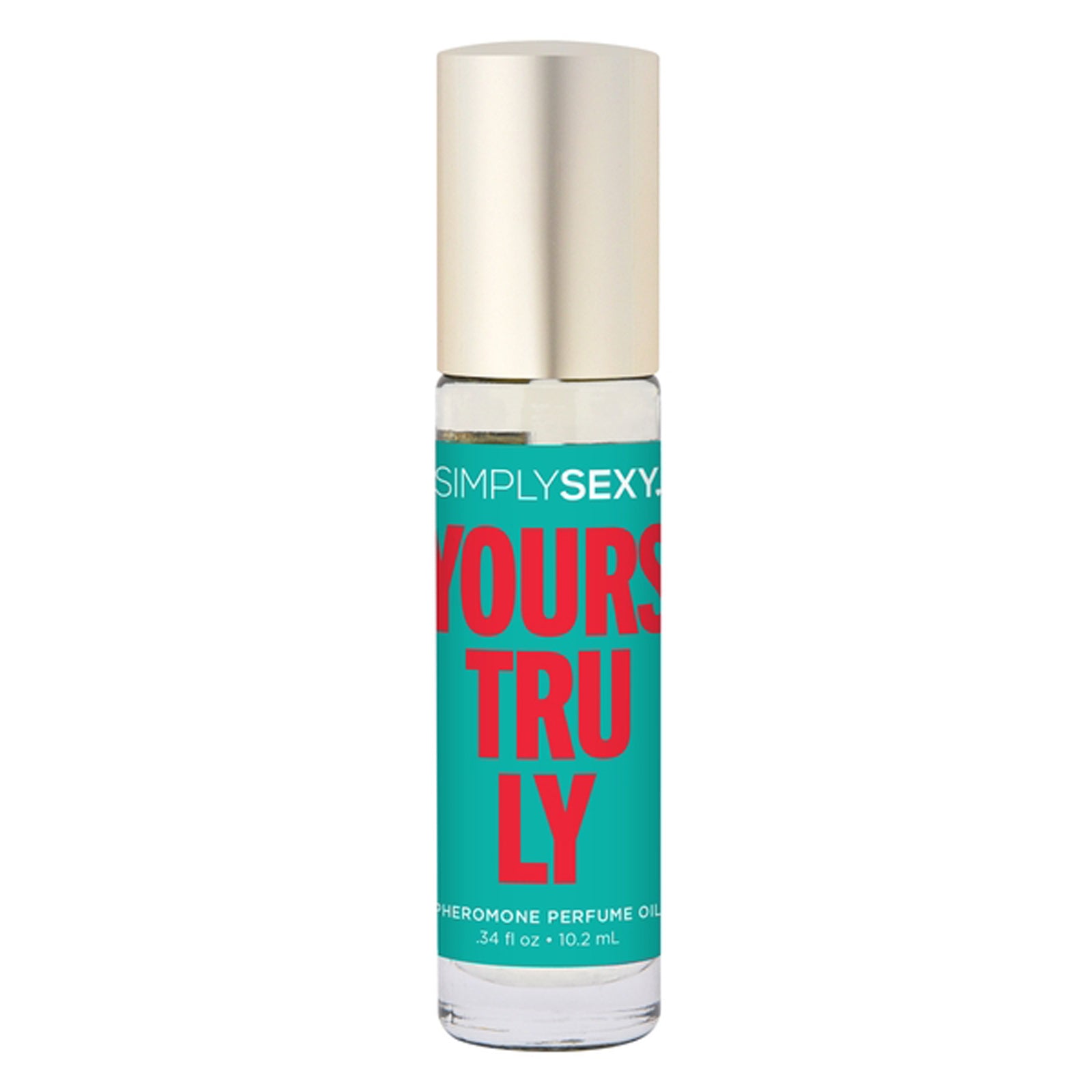 Simply Sexy Pheromone Perfume Oil Yours Truly Roll on .34 Oz - Not Very Vanilla