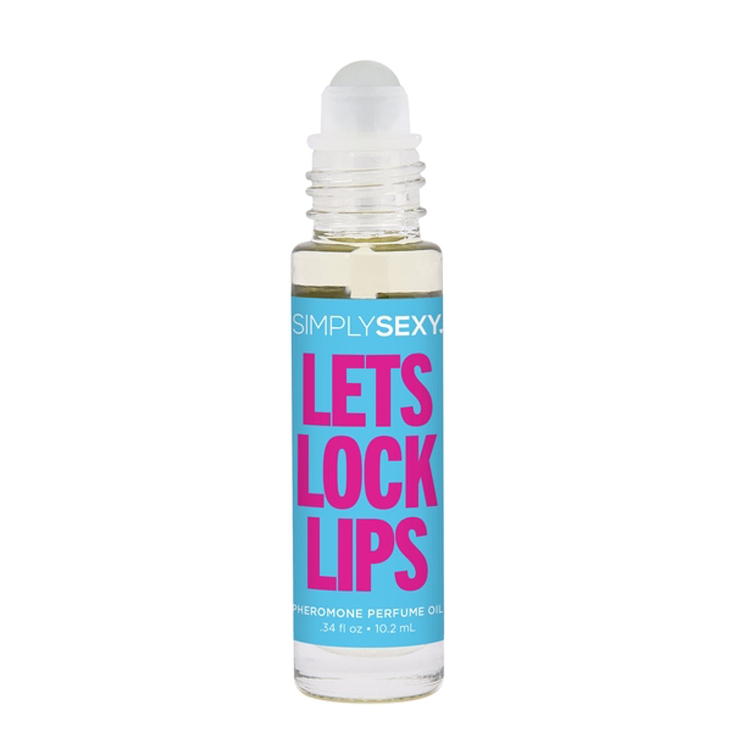 Simply Sexy Pheromone Perfume Oil Lets Lock Lips Roll on .34 Oz - Not Very Vanilla