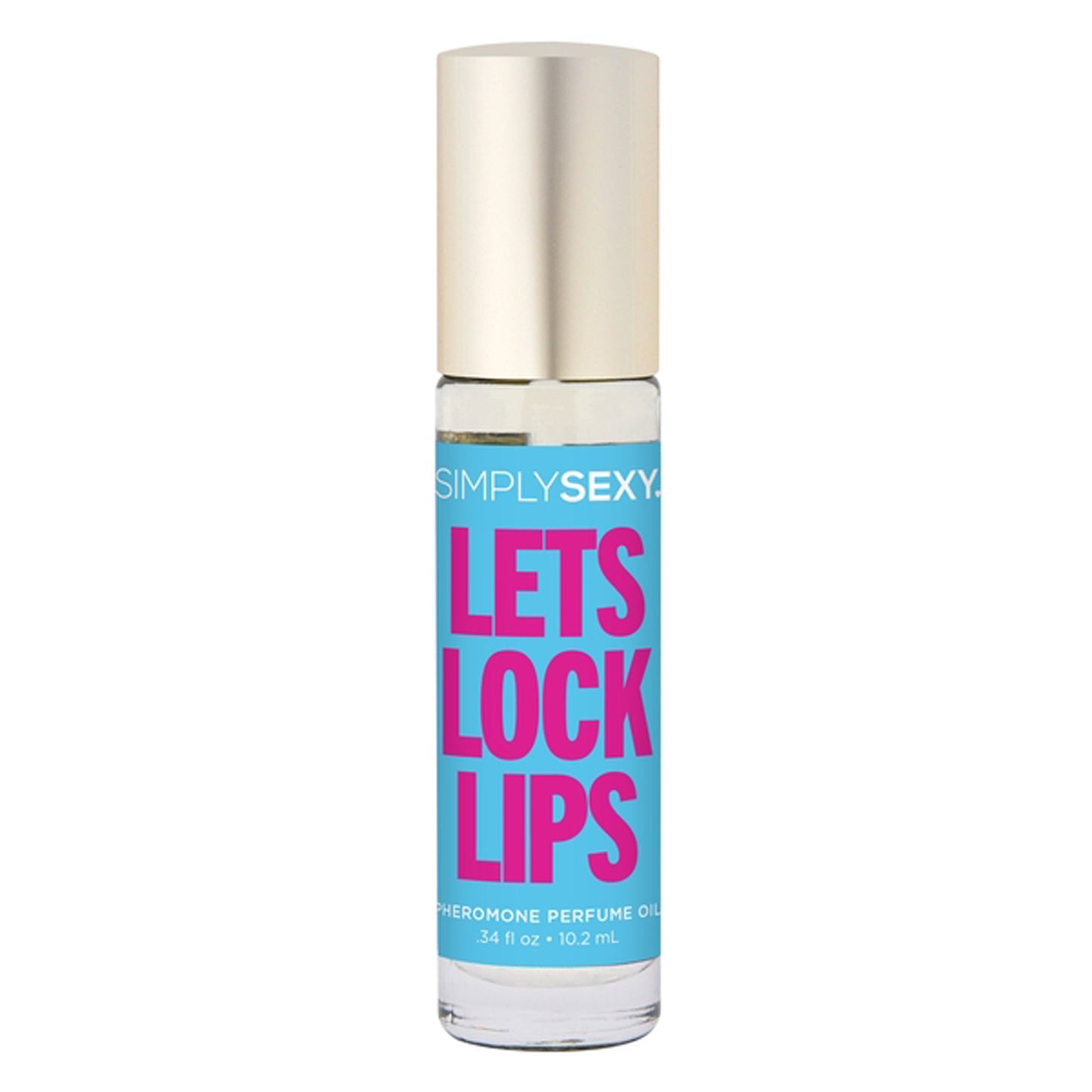 Simply Sexy Pheromone Perfume Oil Lets Lock Lips Roll on .34 Oz - Not Very Vanilla