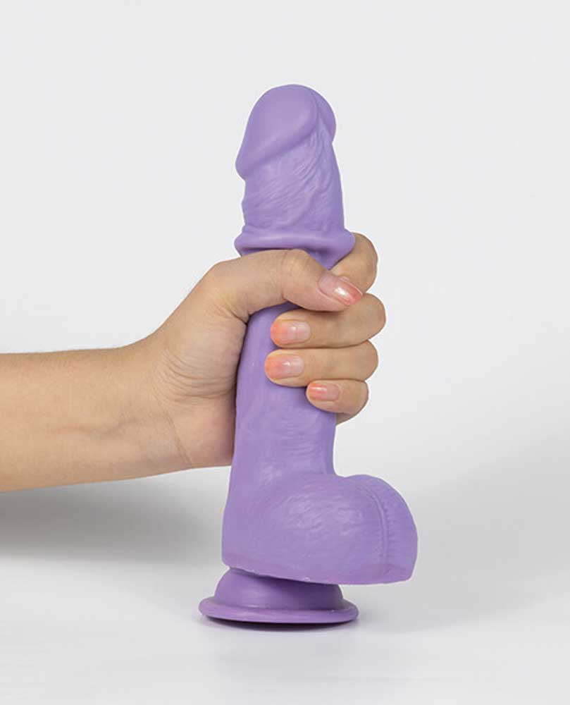 Get Lucky Ms. Lavender 7.5 Inch Dildo - Lavender - Not Very Vanilla