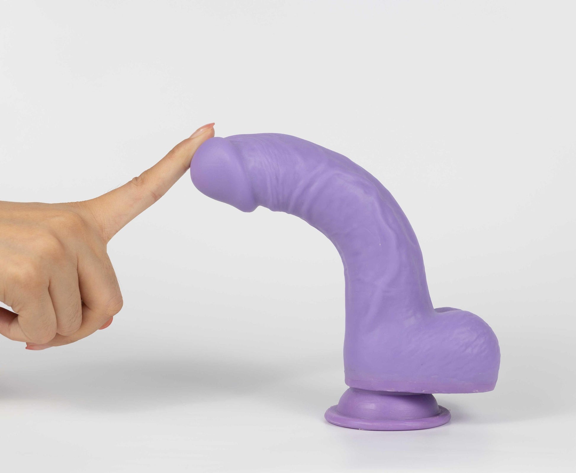 Get Lucky Ms. Lavender 7.5 Inch Dildo - Lavender - Not Very Vanilla